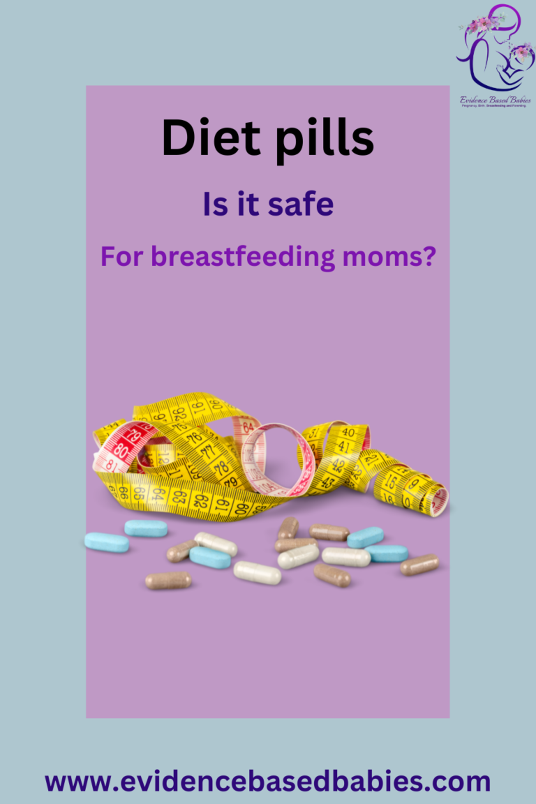 Are Diet Pills Safe to Take While Breastfeeding?