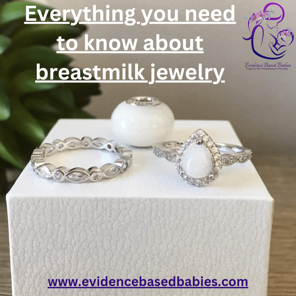 how to preserve breast milk for jewelry